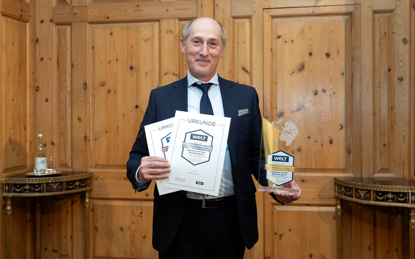 Alois Drube, Vorstandsvorsitzender Sparkasse Hameln Weserbergland