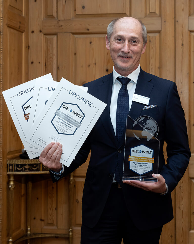 Alois Drube, Vorstandsvorsitzender Sparkasse Hameln Weserberland