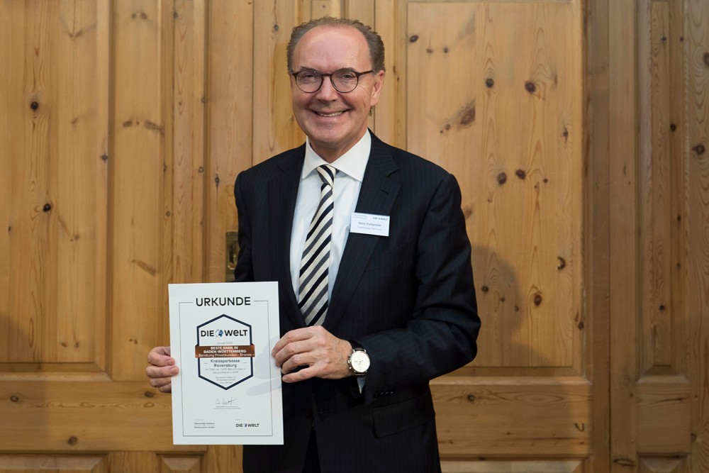 Heinz Pumpmeier Vorstandsvorsitzender Kreissparkasse Ravensburg