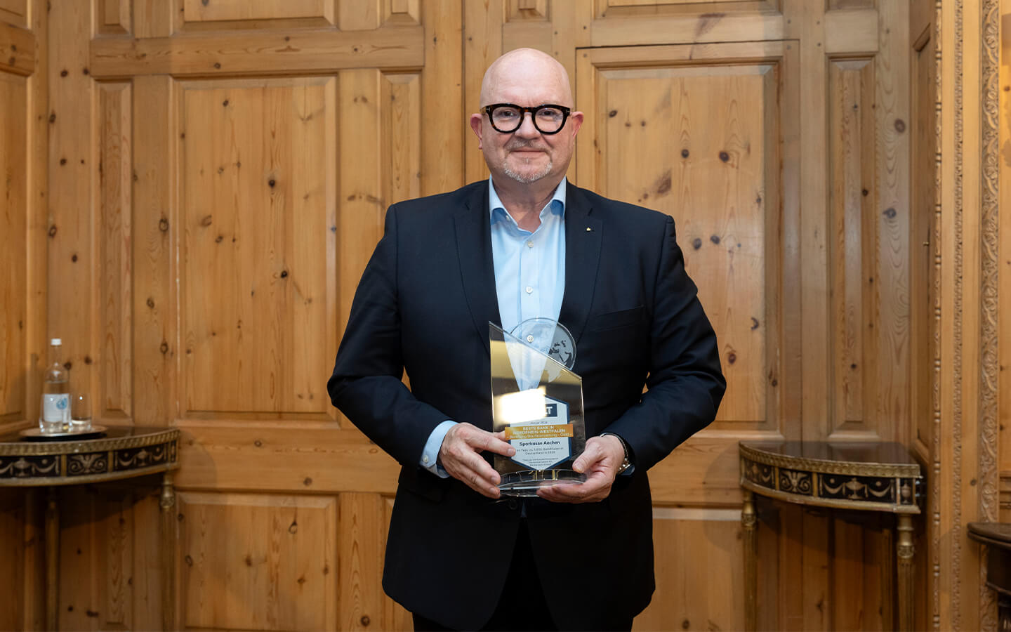 Holger Schmitz, stellvertretender Vorstandsvorsitzender der Sparkasse Aachen