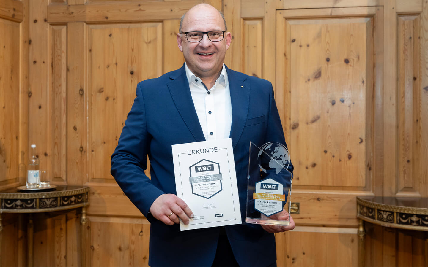 Jörg Willms, Vorstandsvertreter der Förde Sparkasse