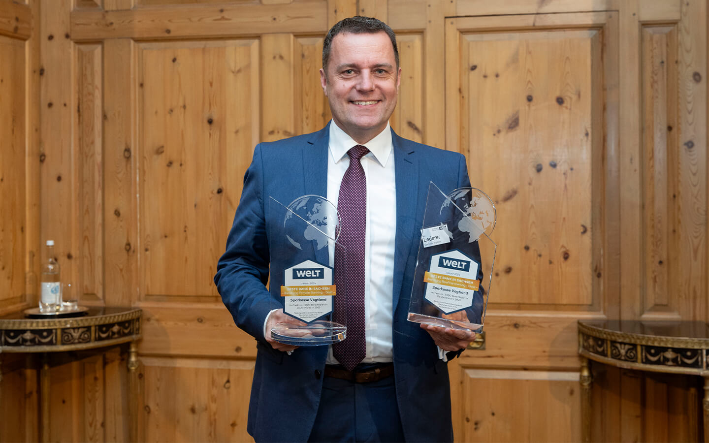 Kai Lederer, Direktor Private-Banking der Sparkasse Vogtland