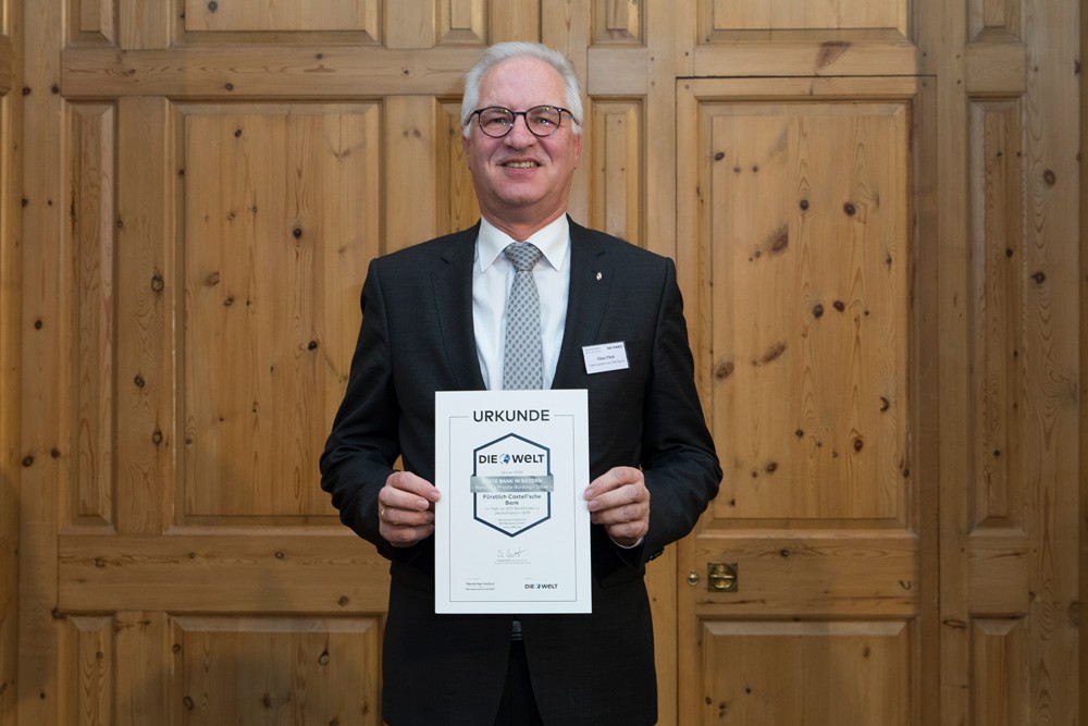 Klaus Vikuk Vorstandsvorsitzender Fürstlich Castell´sche Bank-Credit Casse-AG