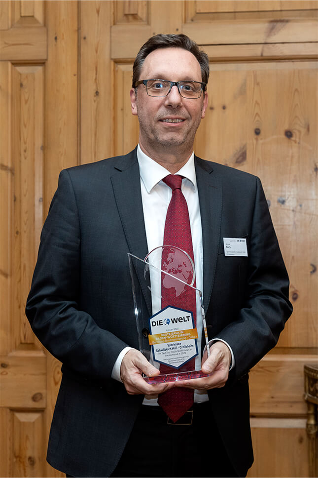 Michael Beck, Vorstandsmitglied Sparkasse Schwäbisch Hall Crailsheim