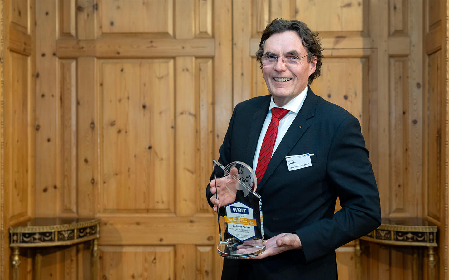 Norbert Laufs, Sparkasse Aachen