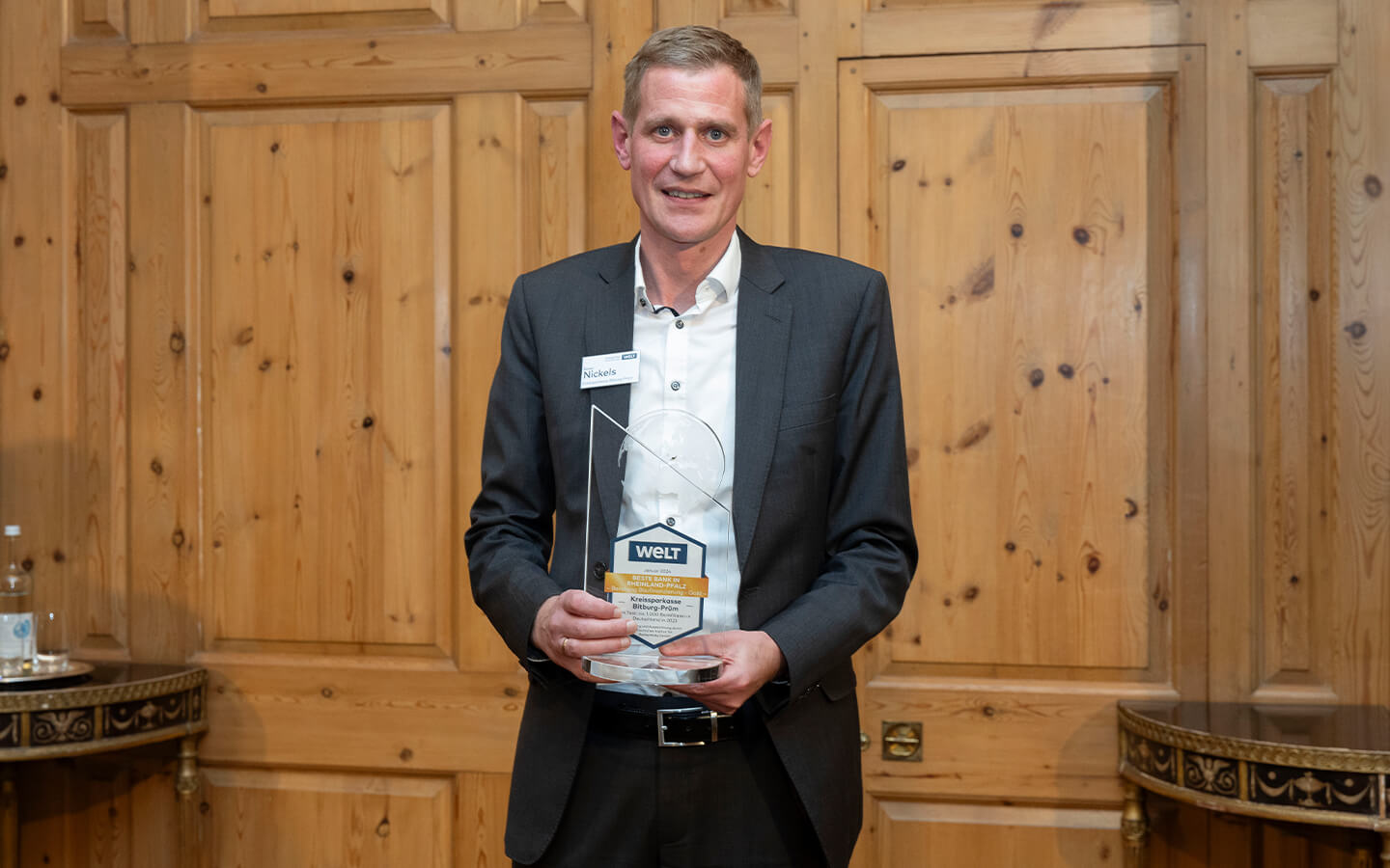 Rainer Nickels, Vorstandsvorsitzender Kreissparkasse Bitburg Prüm