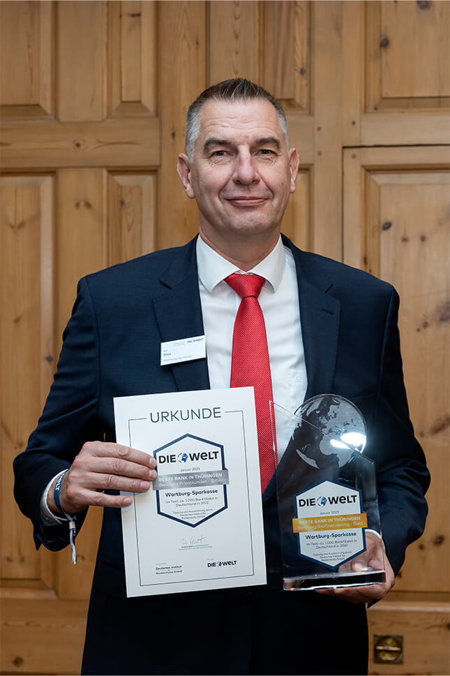 Rolf Ries, Vorstandsmitglied Wartburg Sparkasse