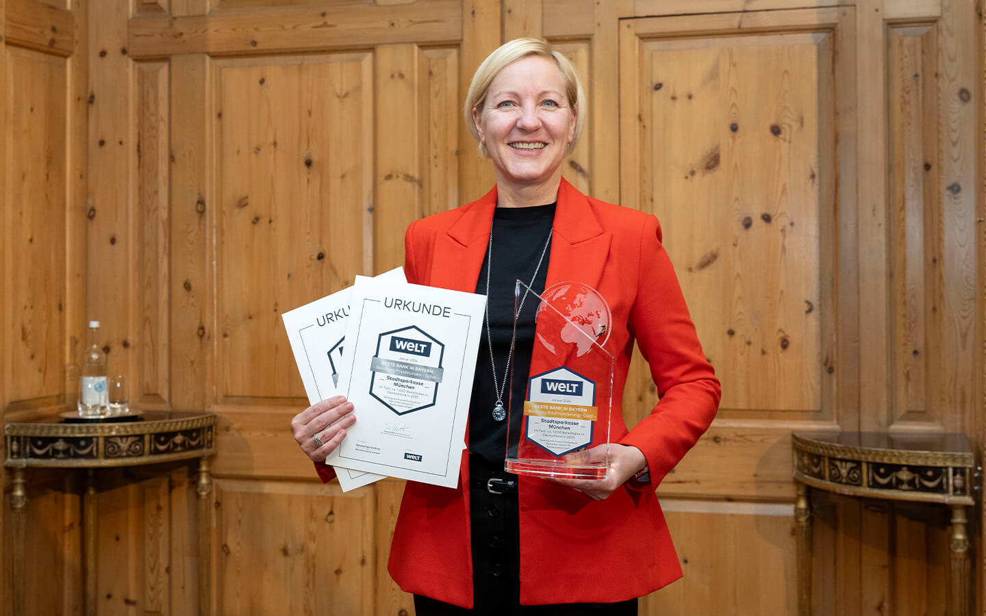 Sabine Schölzel, Vorständin der Stadtsparkasse München