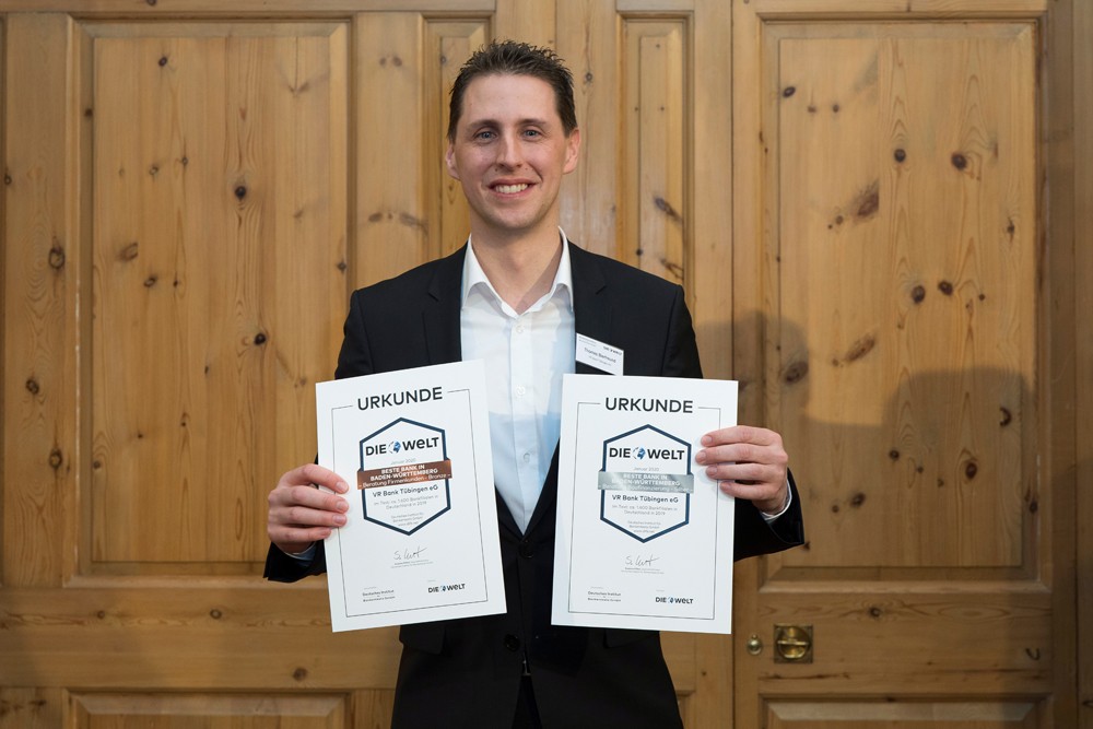 Thomas Bierfreund Vorstandsmitglied VR-Bank Tübingen eG