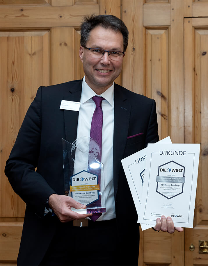 Thomas Schmidt, Vorstandsmitglied Sparkasse Bamberg