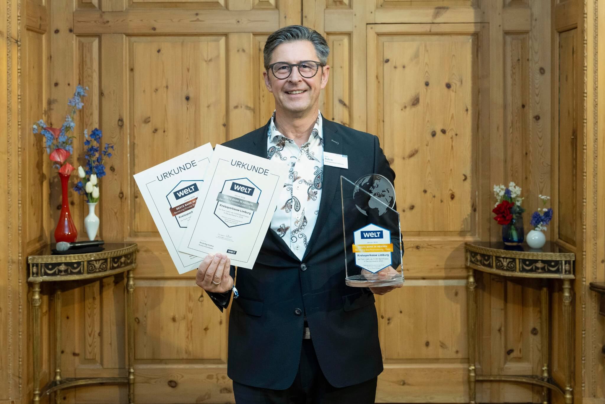 Mario Rohrer, Kreissparkasse Limburg