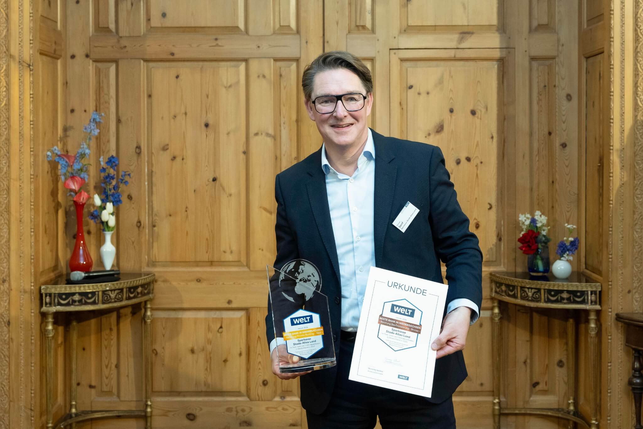 Michael Senf, Sparkasse Stade-Altes Land