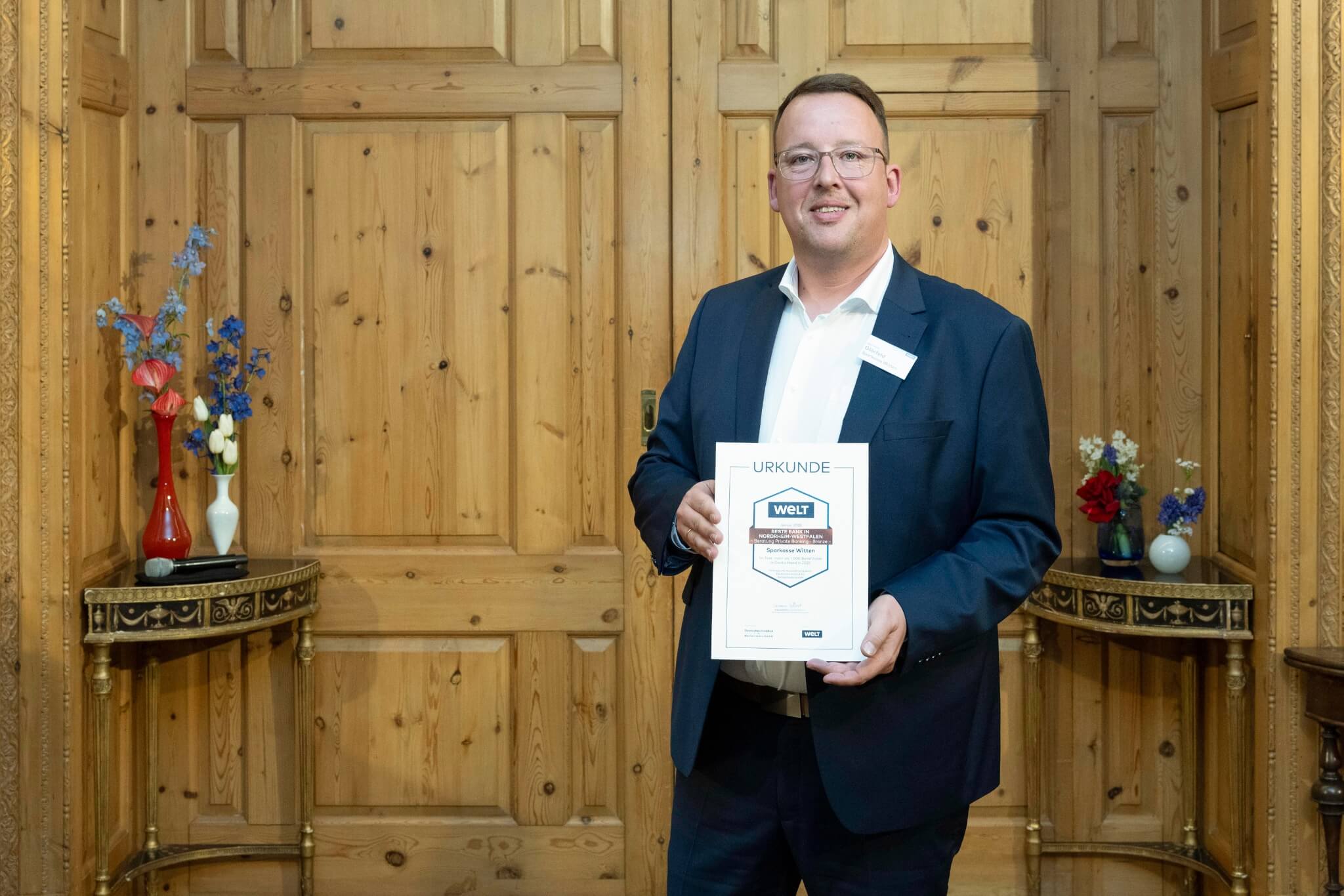 Sebastian Glörfeld, Sparkasse Witten